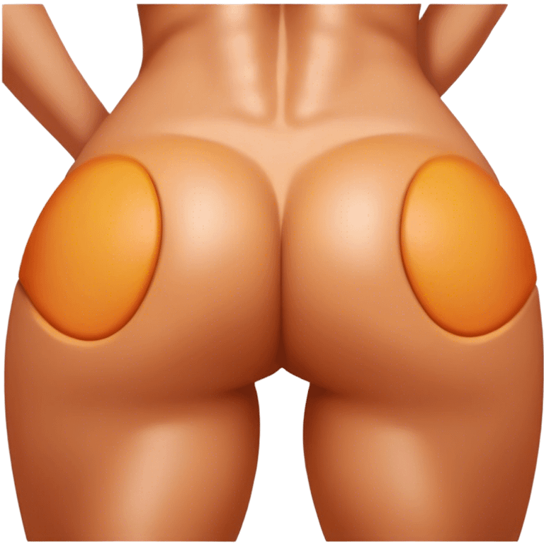 Glutes emoji