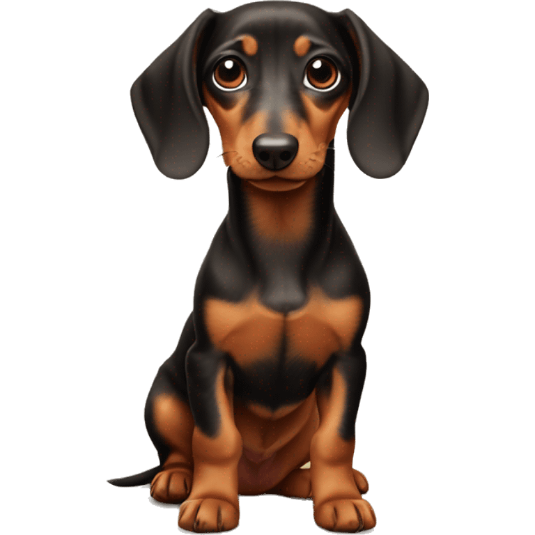 Dachshund puppy emoji