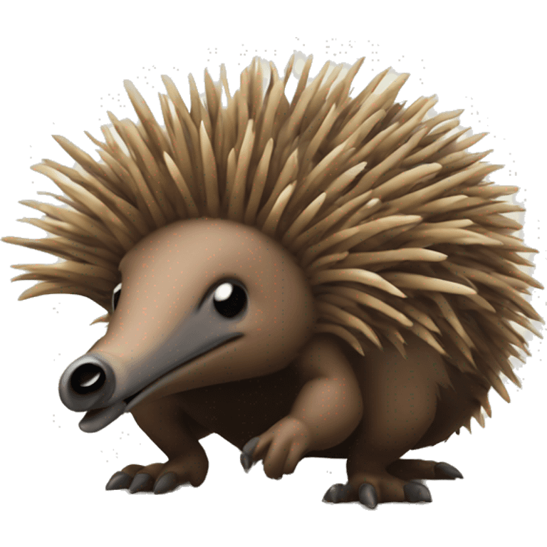 echidna pointing emoji