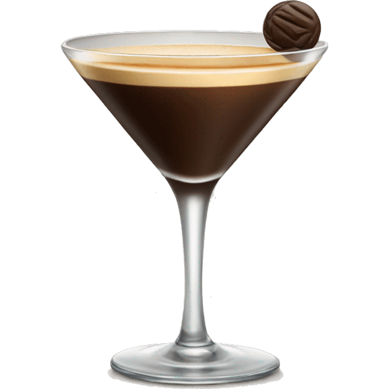 Fancy espresso martini emoji