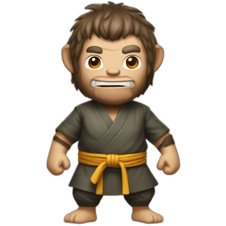 kong fu master emoji