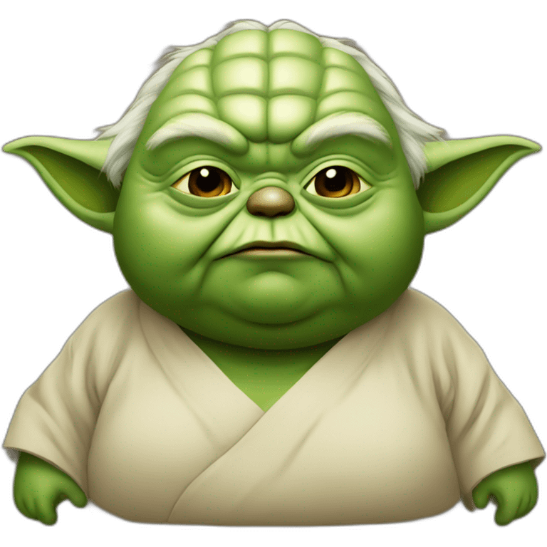 fat yoda emoji