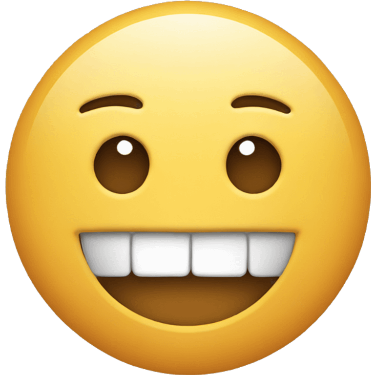 Neutral emoji with dropped mouth emoji