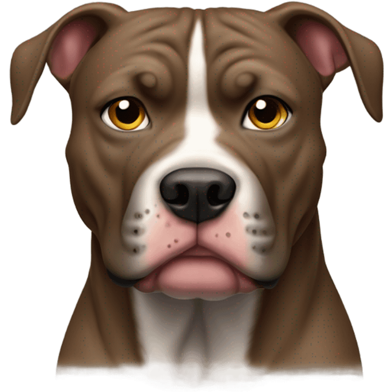 Pitbull dog emoji