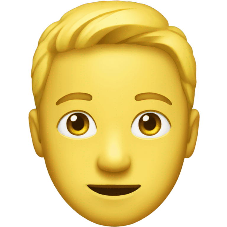 safe yellow face emoji