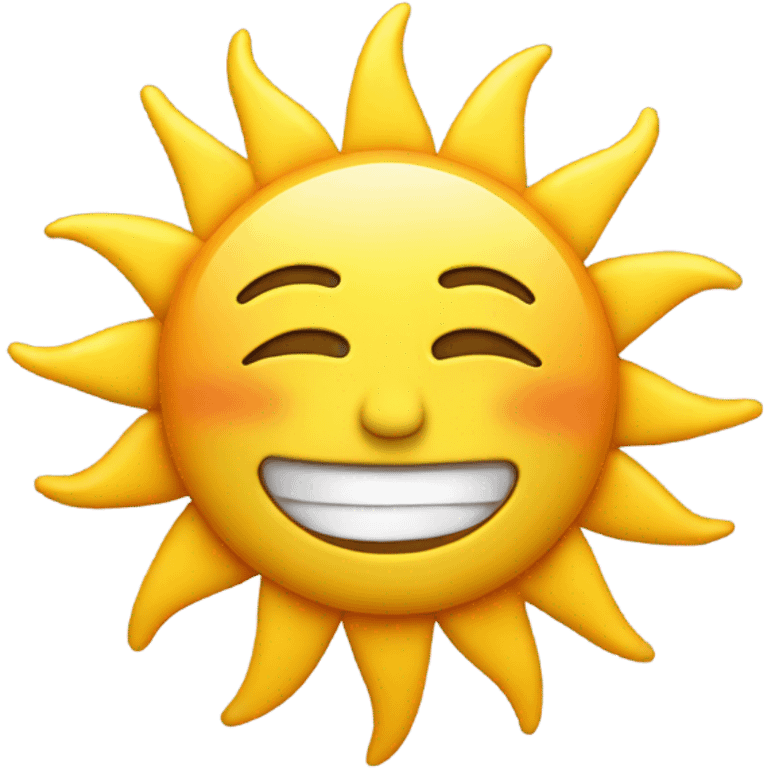 Sun emoji