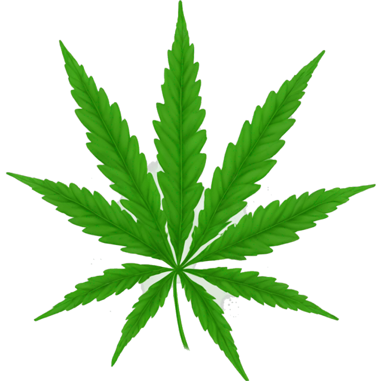 Marijuana hoja emoji