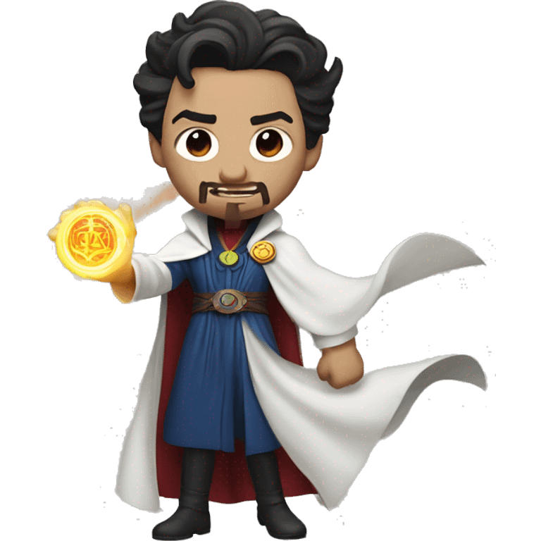 Doctor Strange using powers emoji