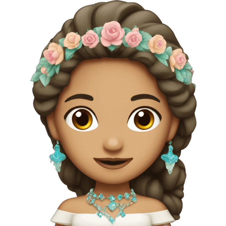 precious pretty little mexican princess emoji