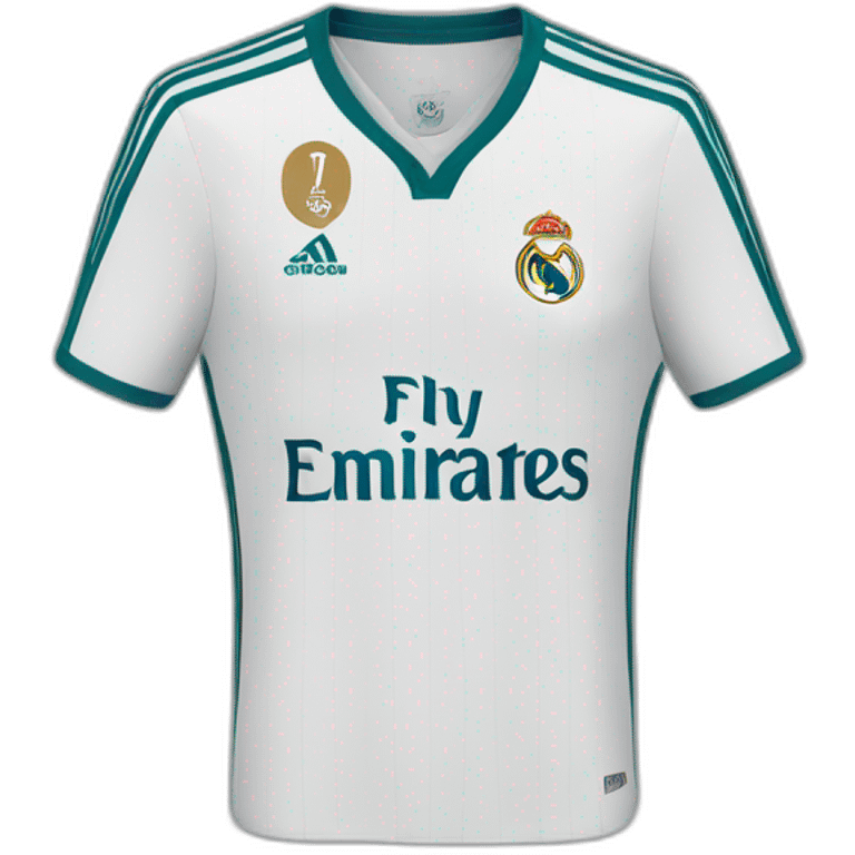 Real Madrid jersey emoji