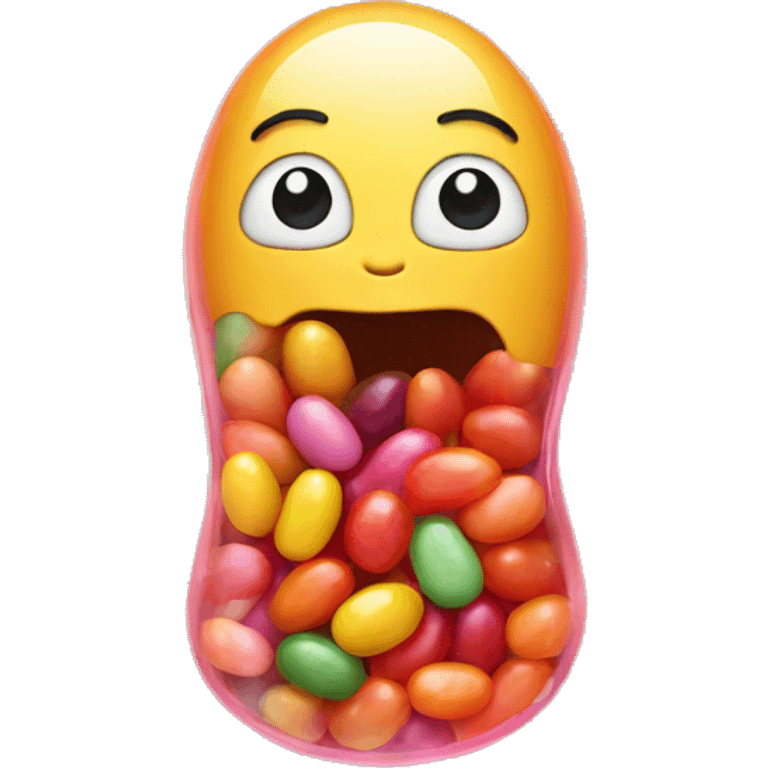 jelly bean person emoji