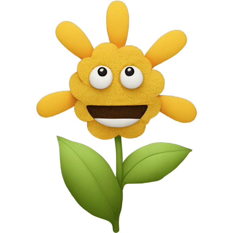 Person made out of a flower emoji