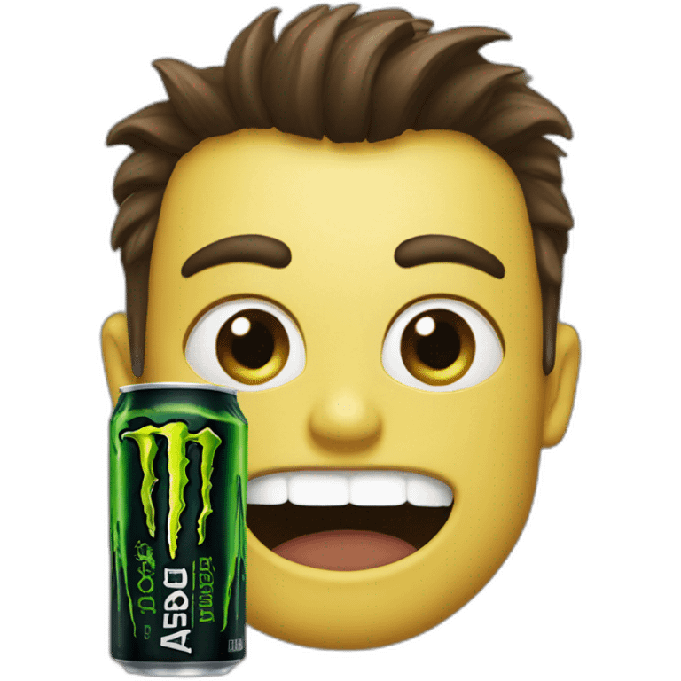 Monster energy drink emoji