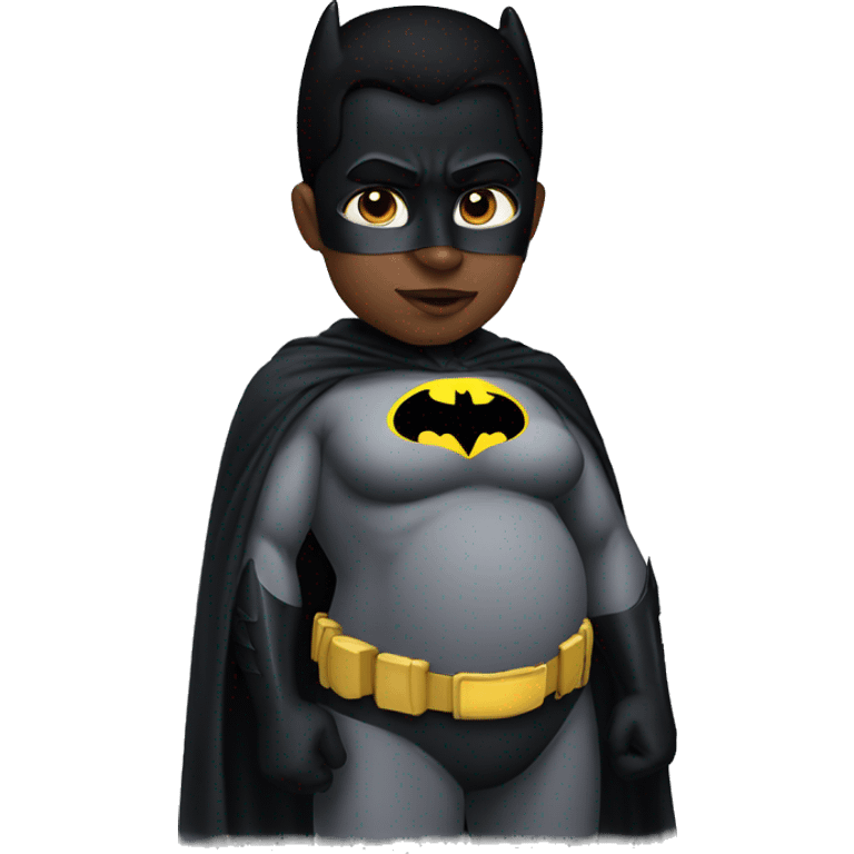 pregnant batman emoji