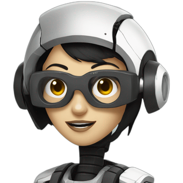 glados from portal 2 emoji