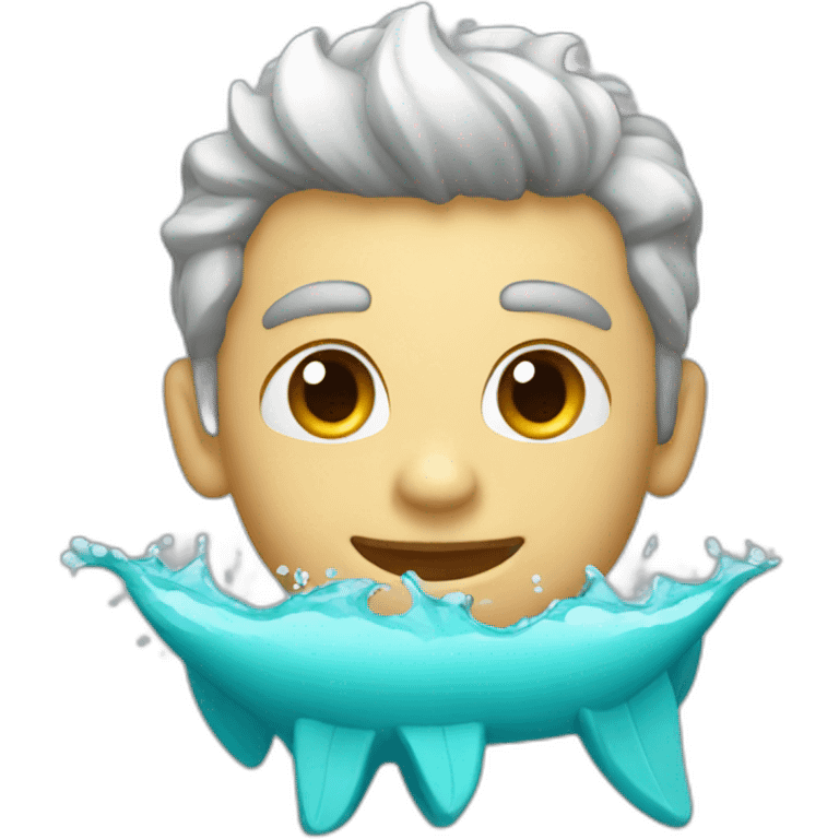 aqua jet emoji