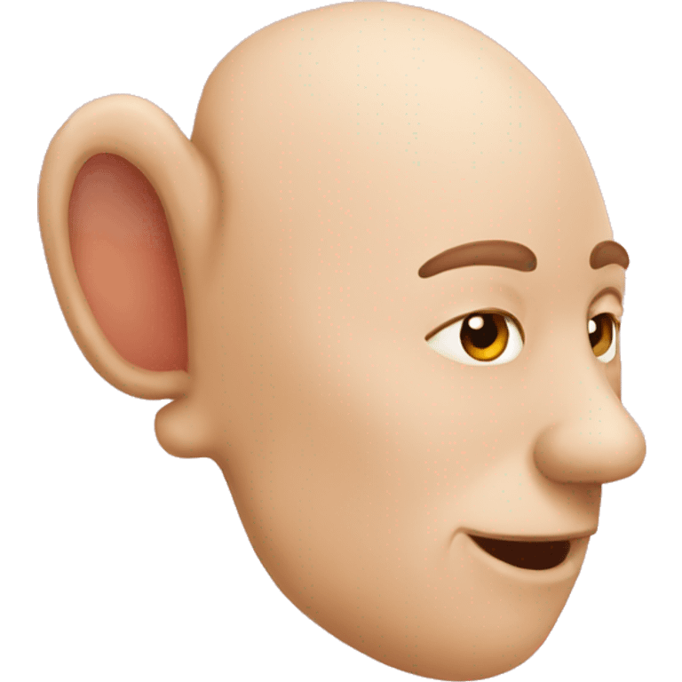 ear bizarre emoji