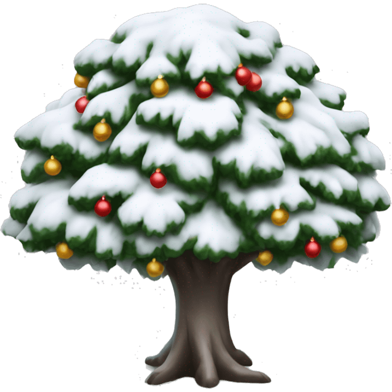 arbol de navidad blanco emoji