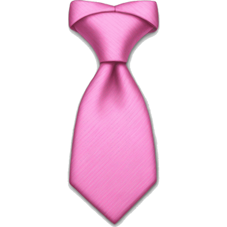 pink tie emoji