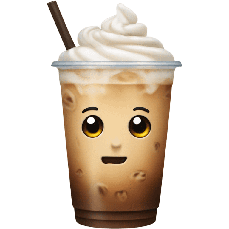 iced latte emoji