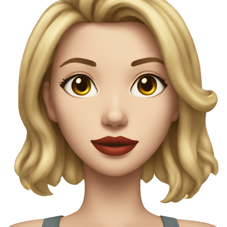 Scarlett Johansson emoji