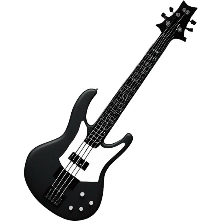 Black metal bass emoji