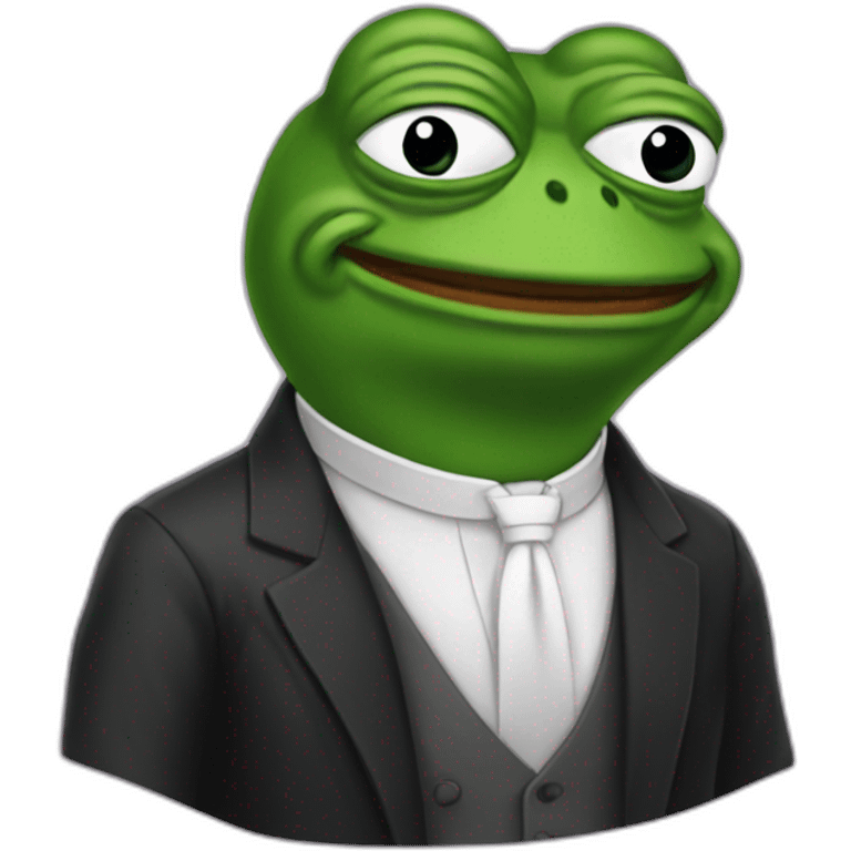 pepe frog business emoji