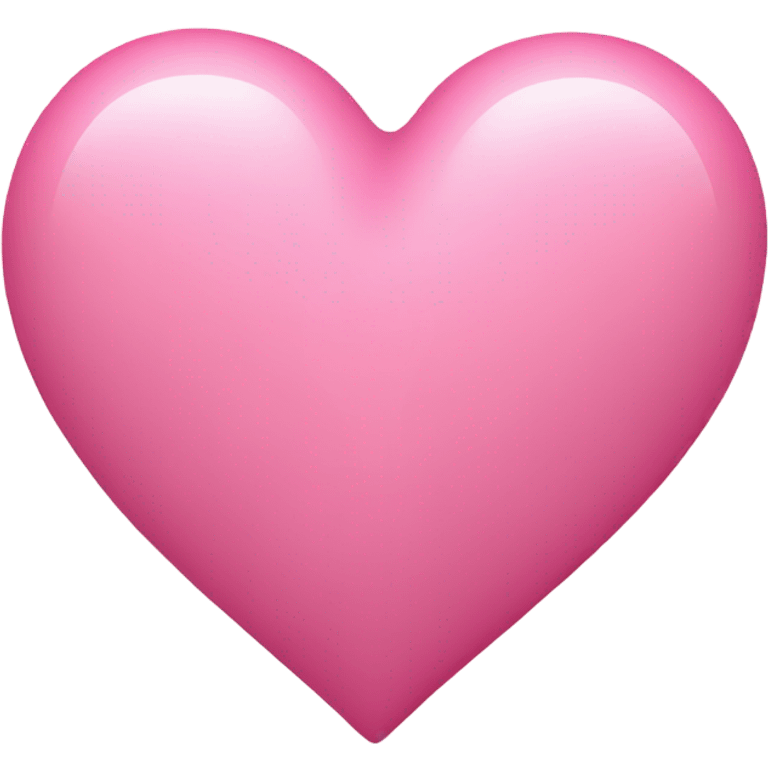 Aesthetic pink heart emoji