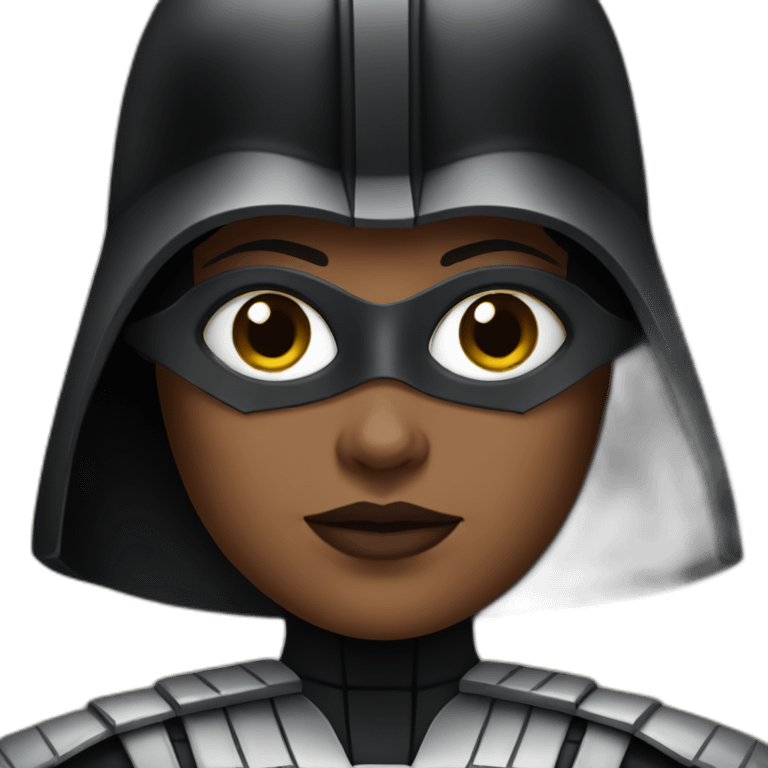 woman darth vader emoji