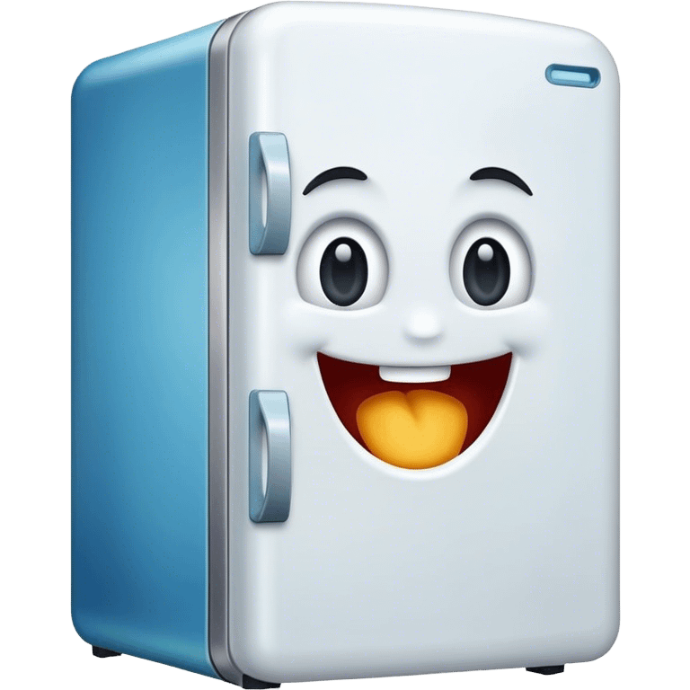 Happy cold fridge emoji