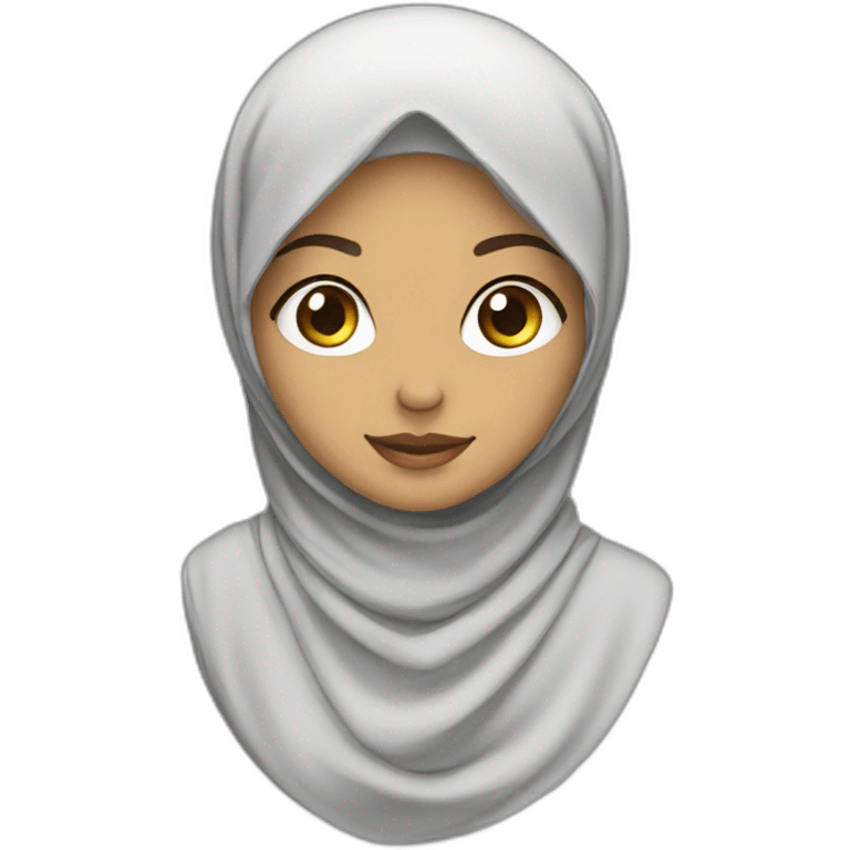 hijab girl emoji