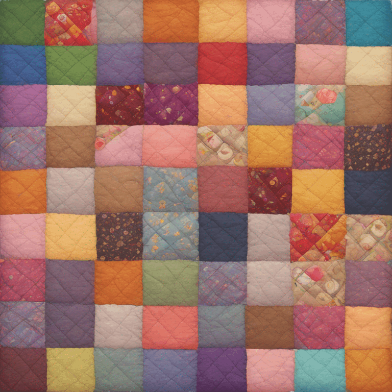 patch work quilt emoji