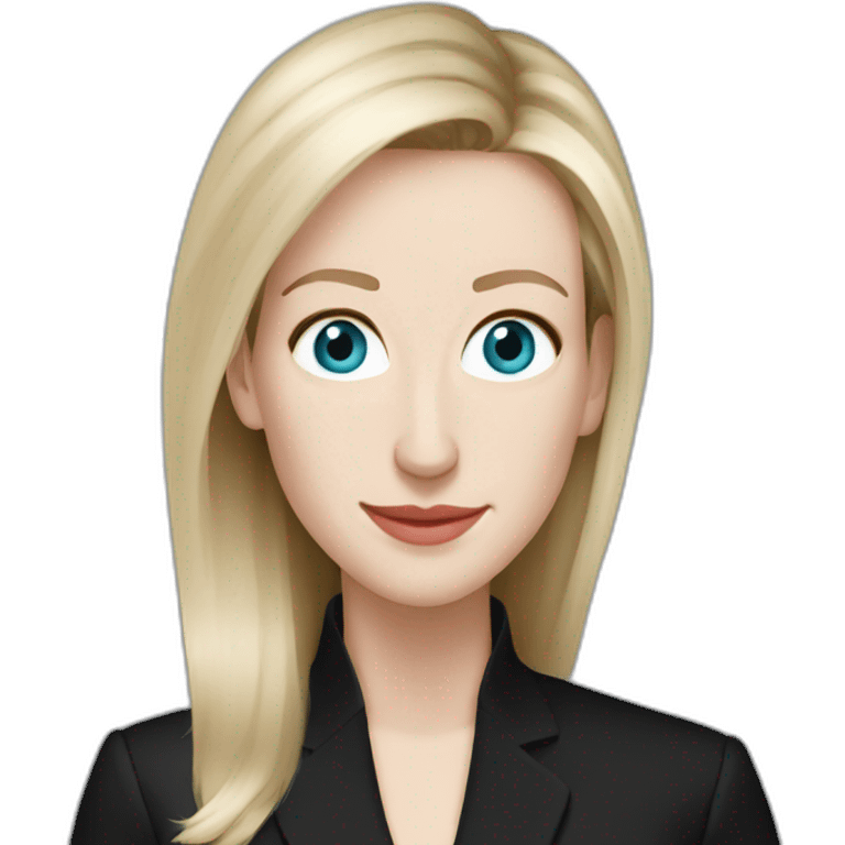 Elizabeth Holmes, theranos emoji