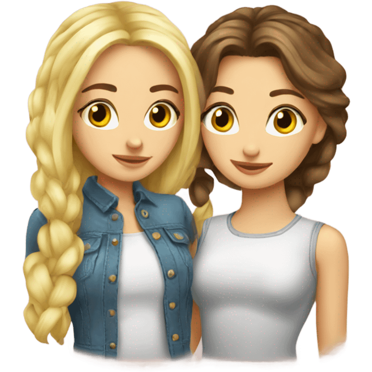 russian-duo-girls-best-friends emoji