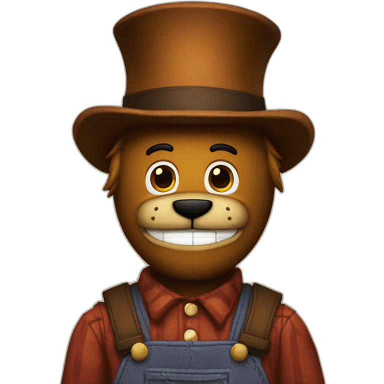 Freddy fazbear emoji