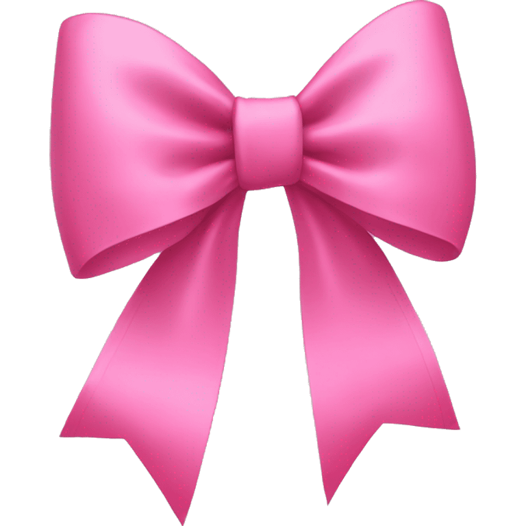 pink bow emoji