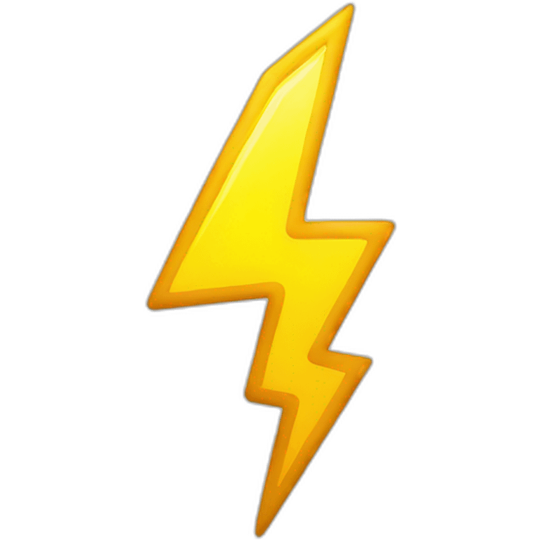 lightning bolt strike emoji