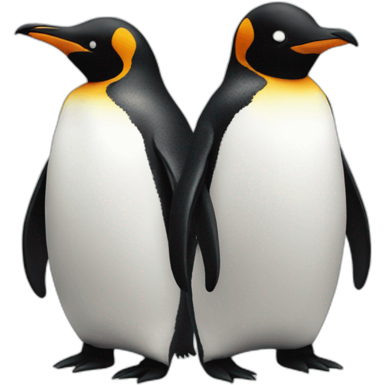 penguin and penguin emoji