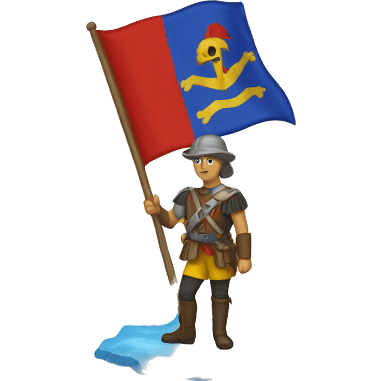 Drapeaux du dauphiné emoji