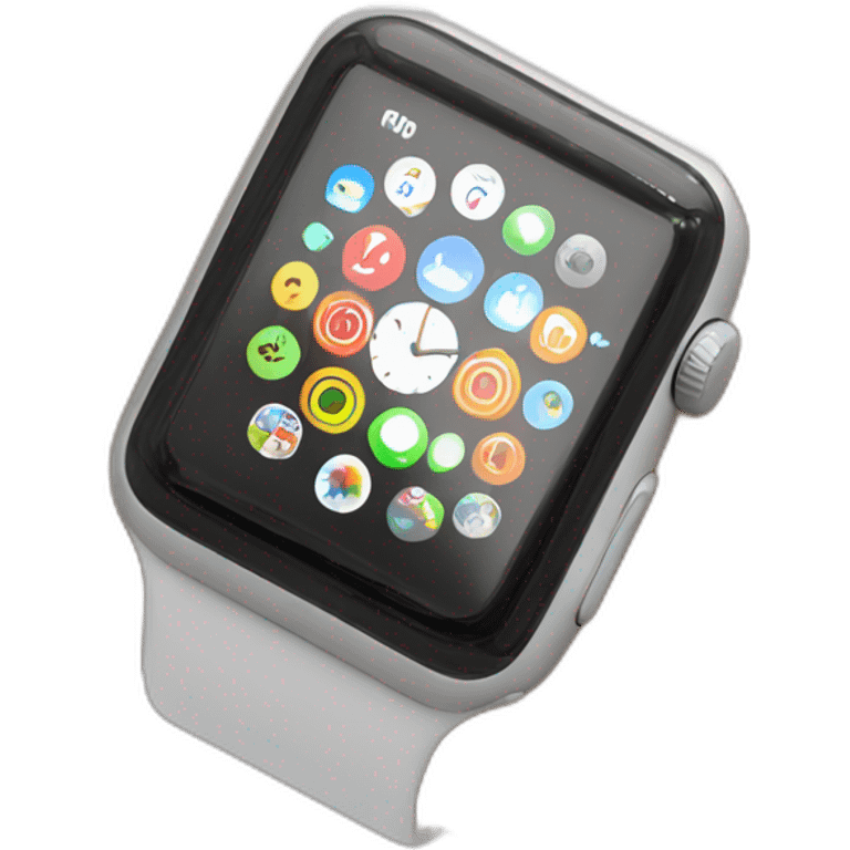 apple watch on wrist emoji