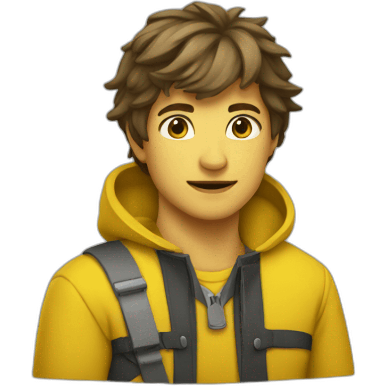 Pomme jaune emoji