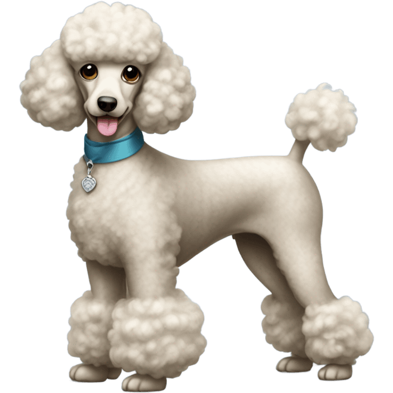 Poodle emoji