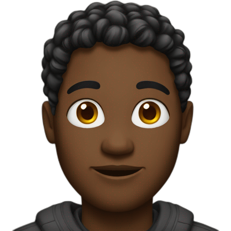 a black person emoji