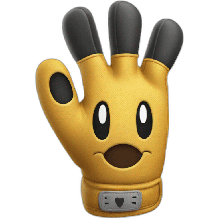 mickey mouse thumbs up glove emoji