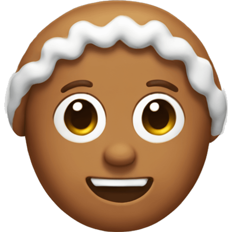 gingerbread  emoji