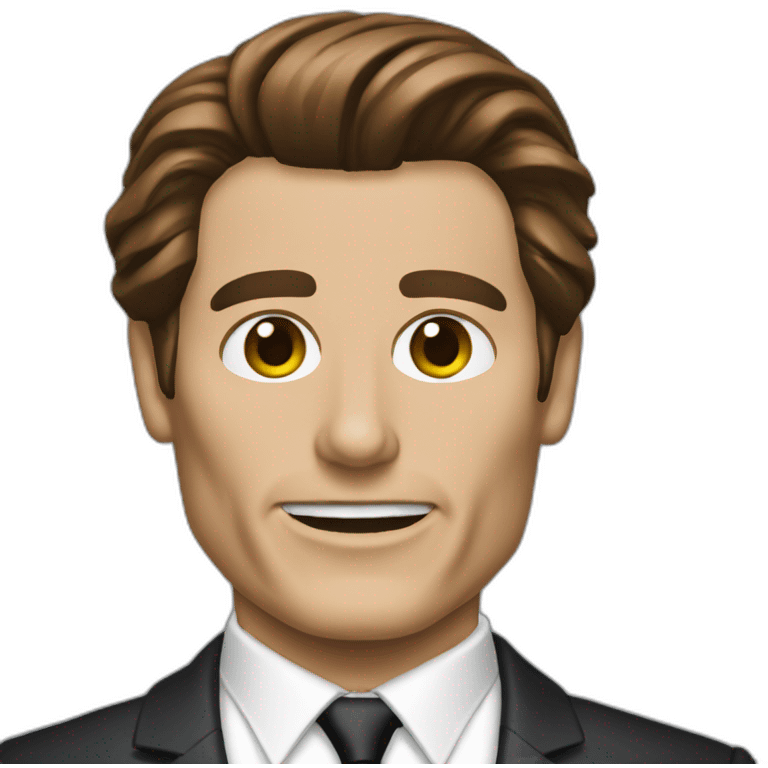 Patrick bateman un suit emoji