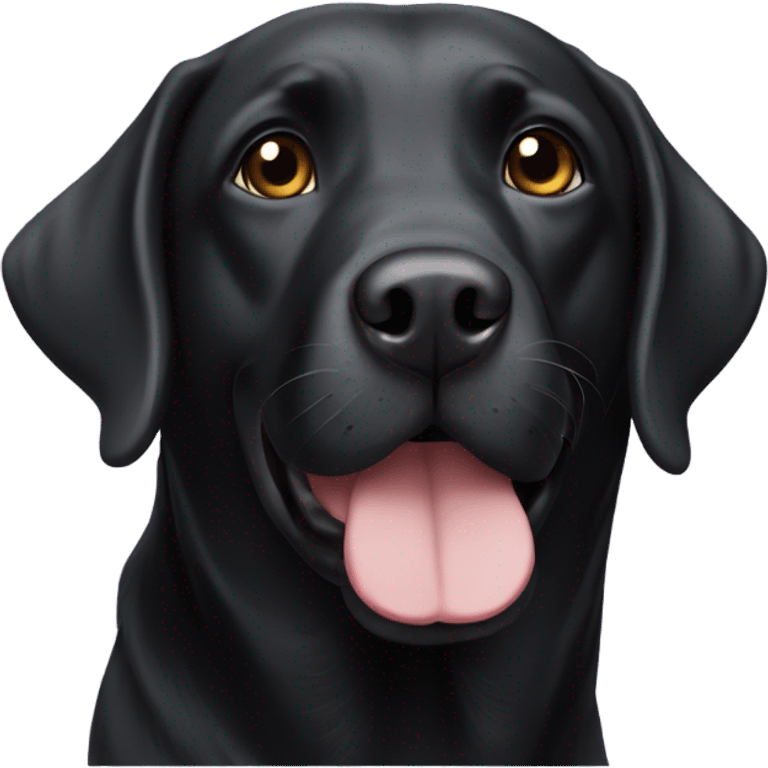 Black Labrador called Maisie emoji