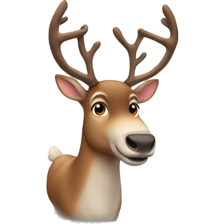 Reindeer emoji