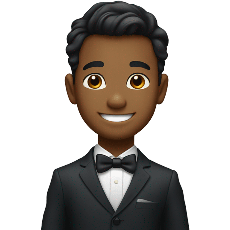 dapper portrait of a boy emoji