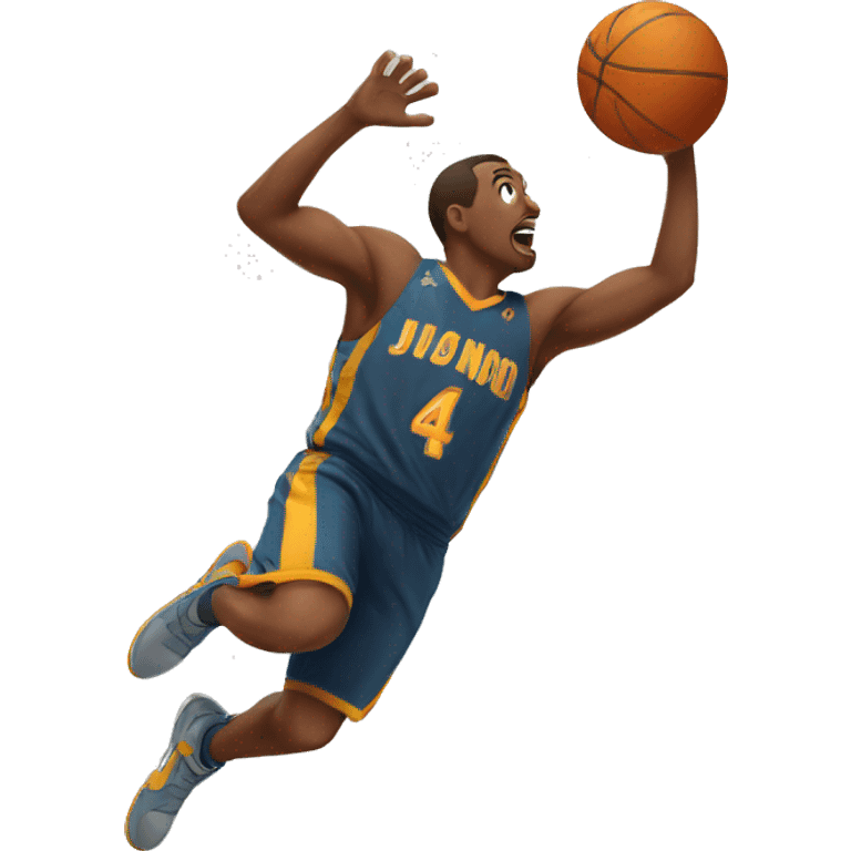 Air ball jump shot emoji